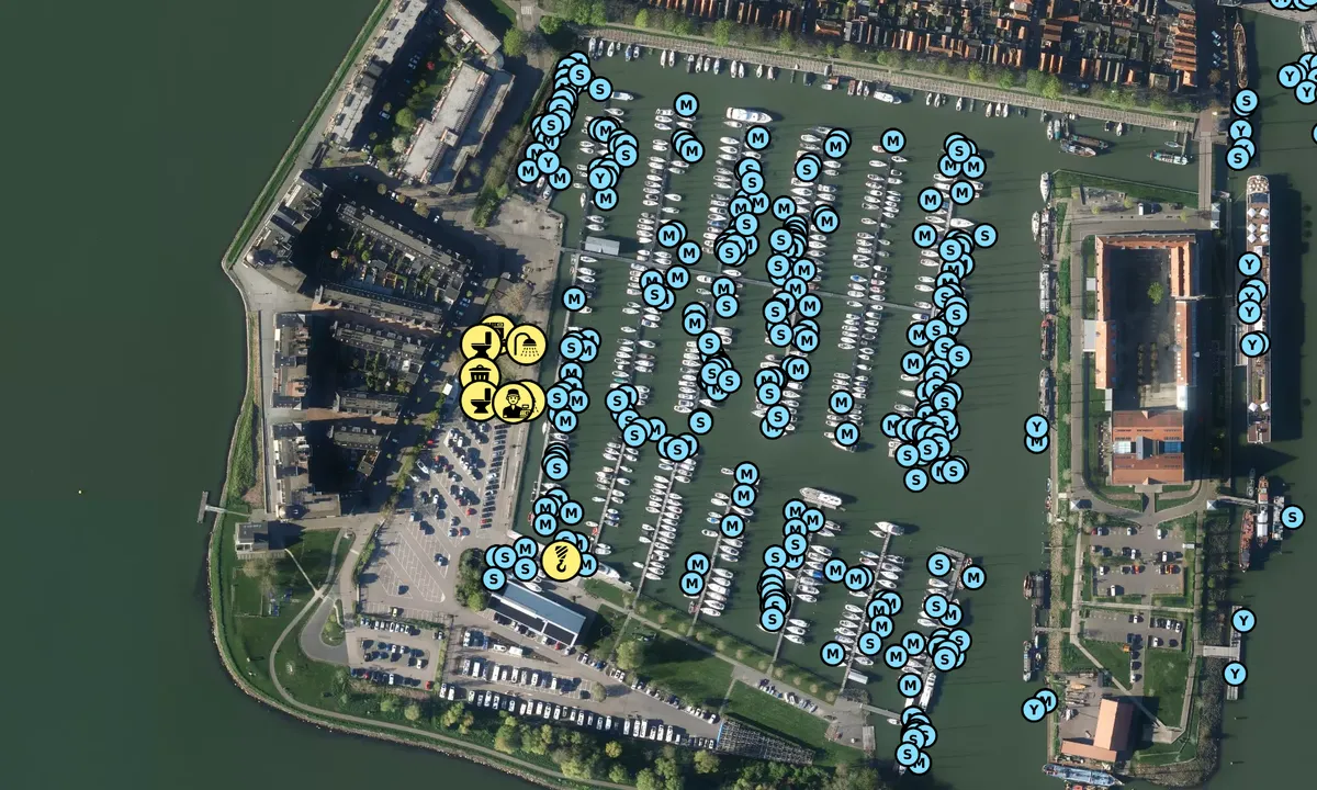 Satelite image of Stichting Jachthaven Hoorn