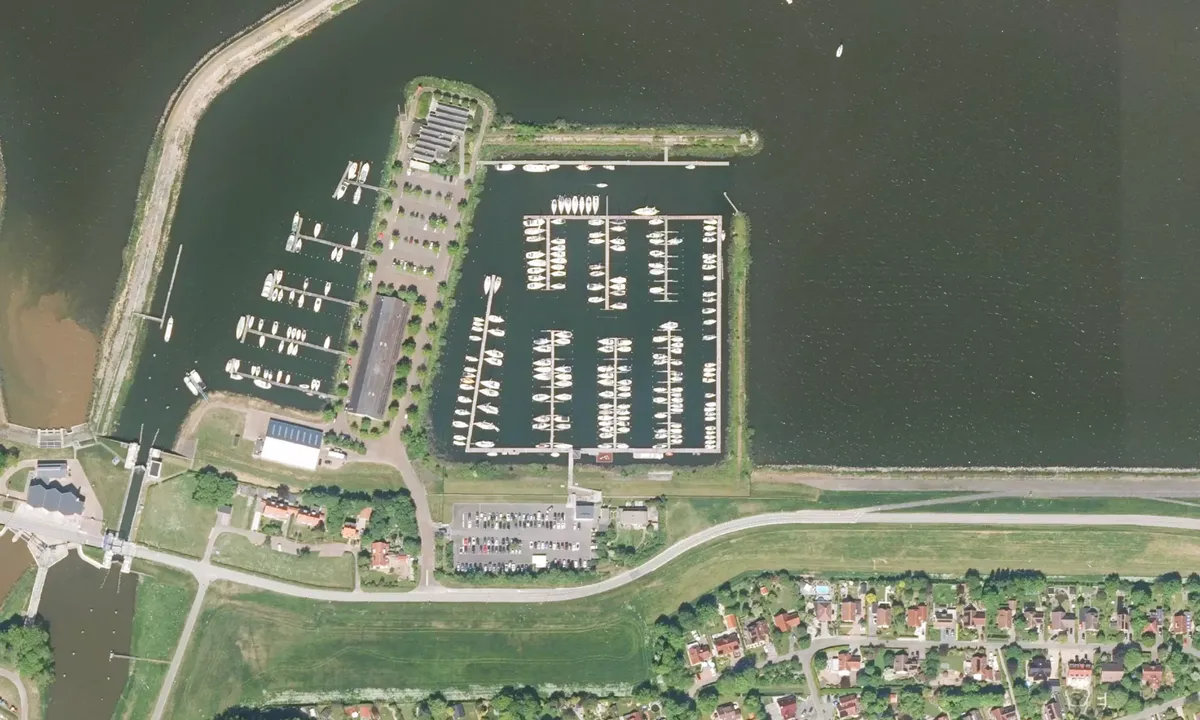 Flyfoto av Stichting Jachthaven Ketelmeer