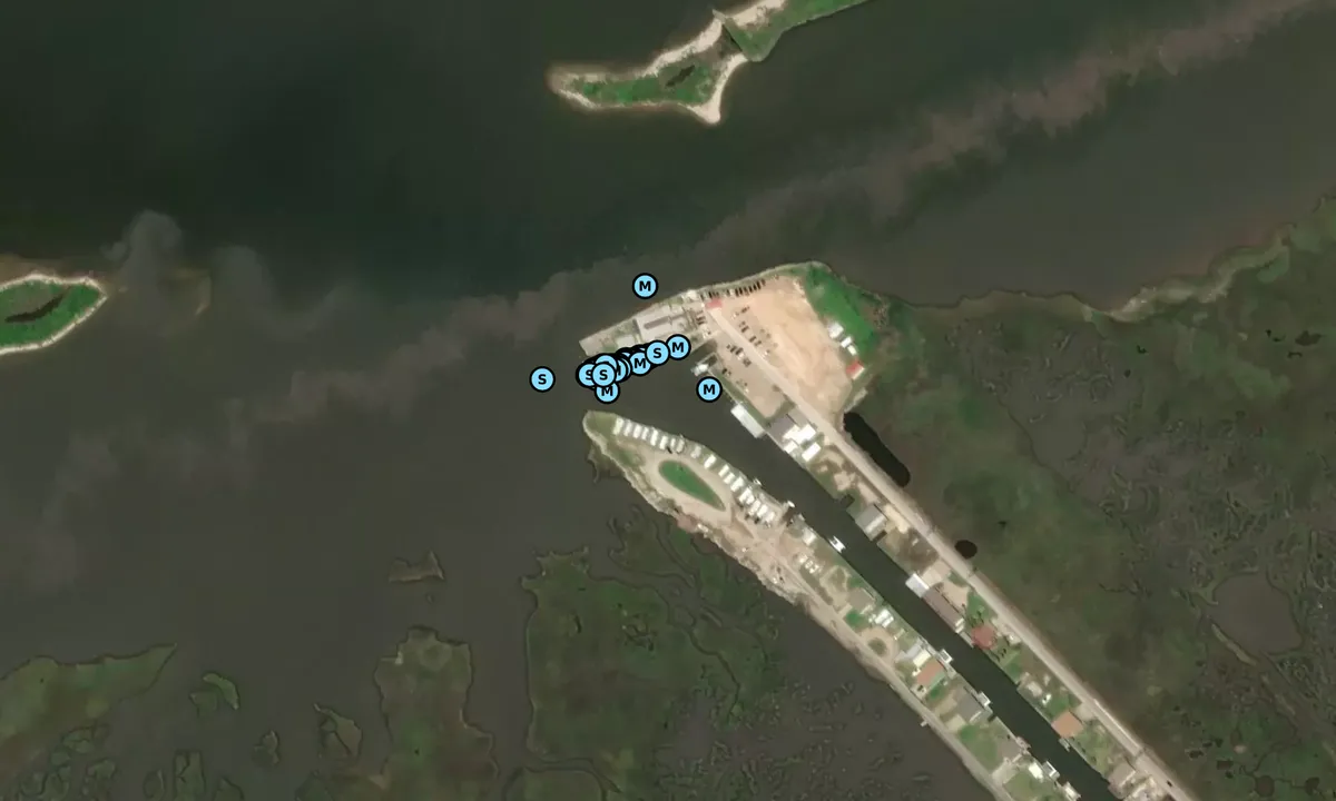 Satelite image of Stingaree Marina