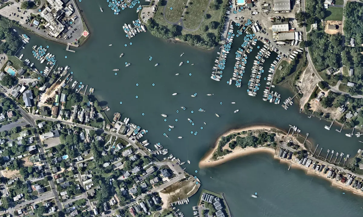 Flyfoto av Stirling Harbor (moorings)