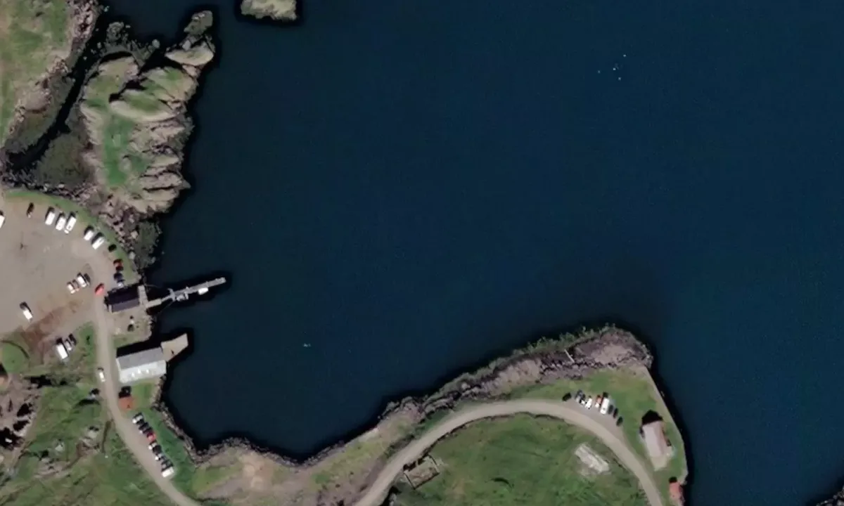 Satelite image of Stø - Øksnes