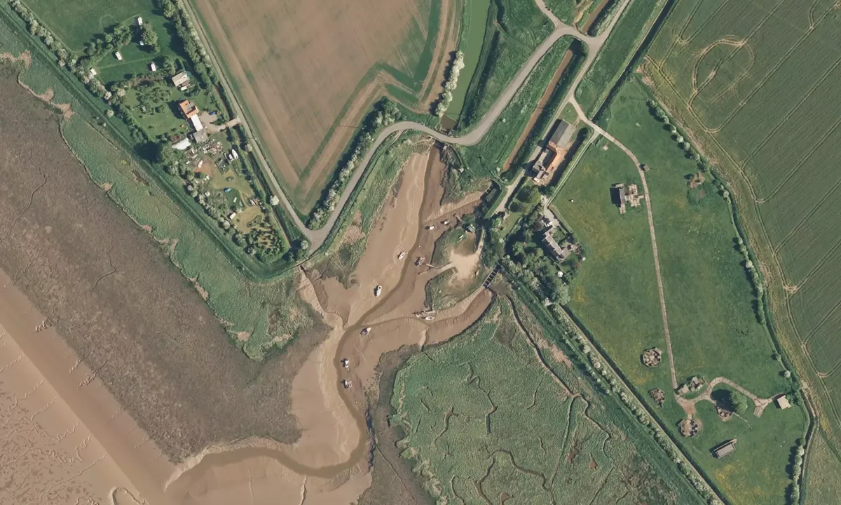 Satelite image of Stone Creek