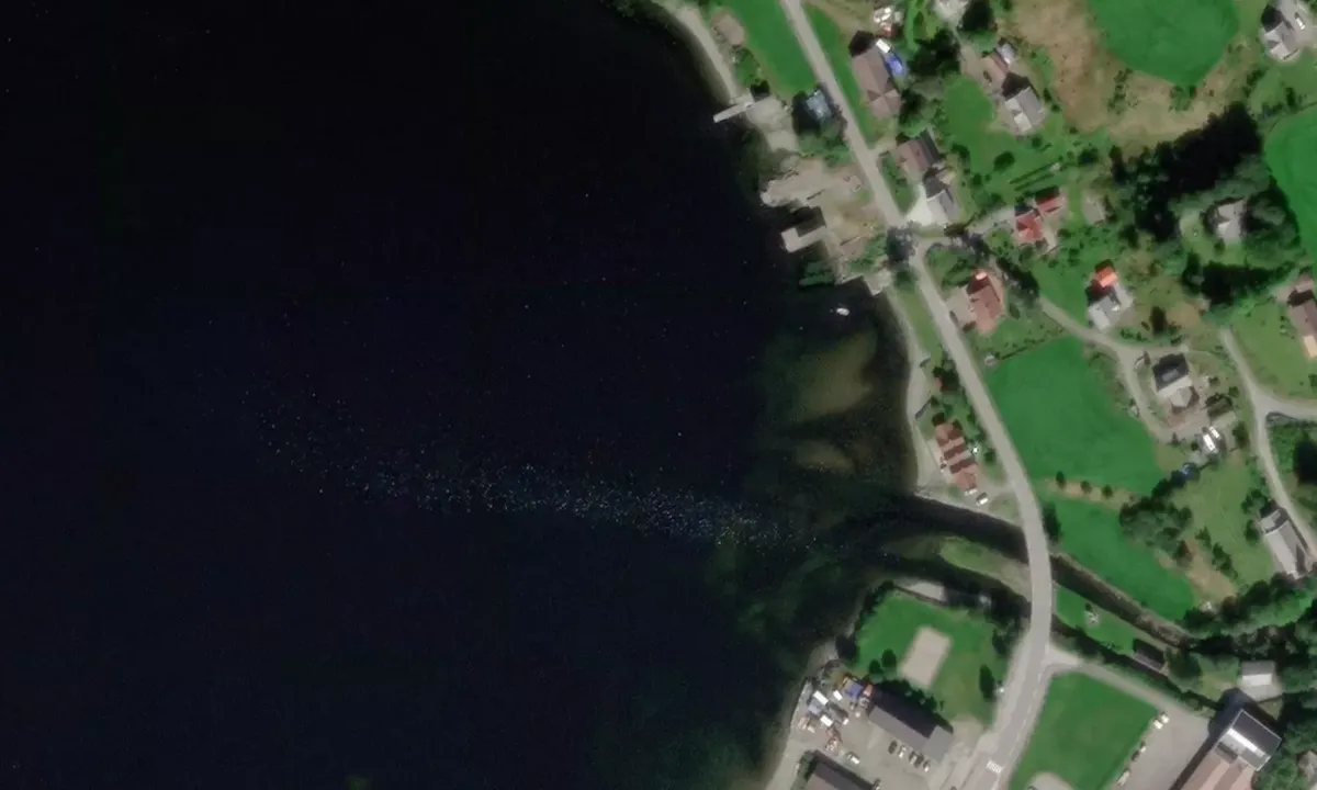 Flyfoto av Stongfjorden - Askvoll