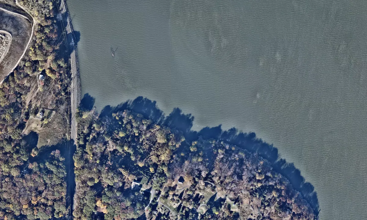Flyfoto av Stony Point 1