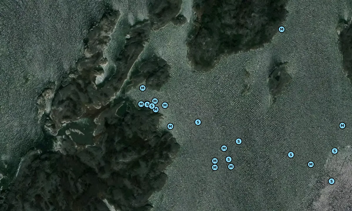 Satelite image of Stor-Sprängskäret