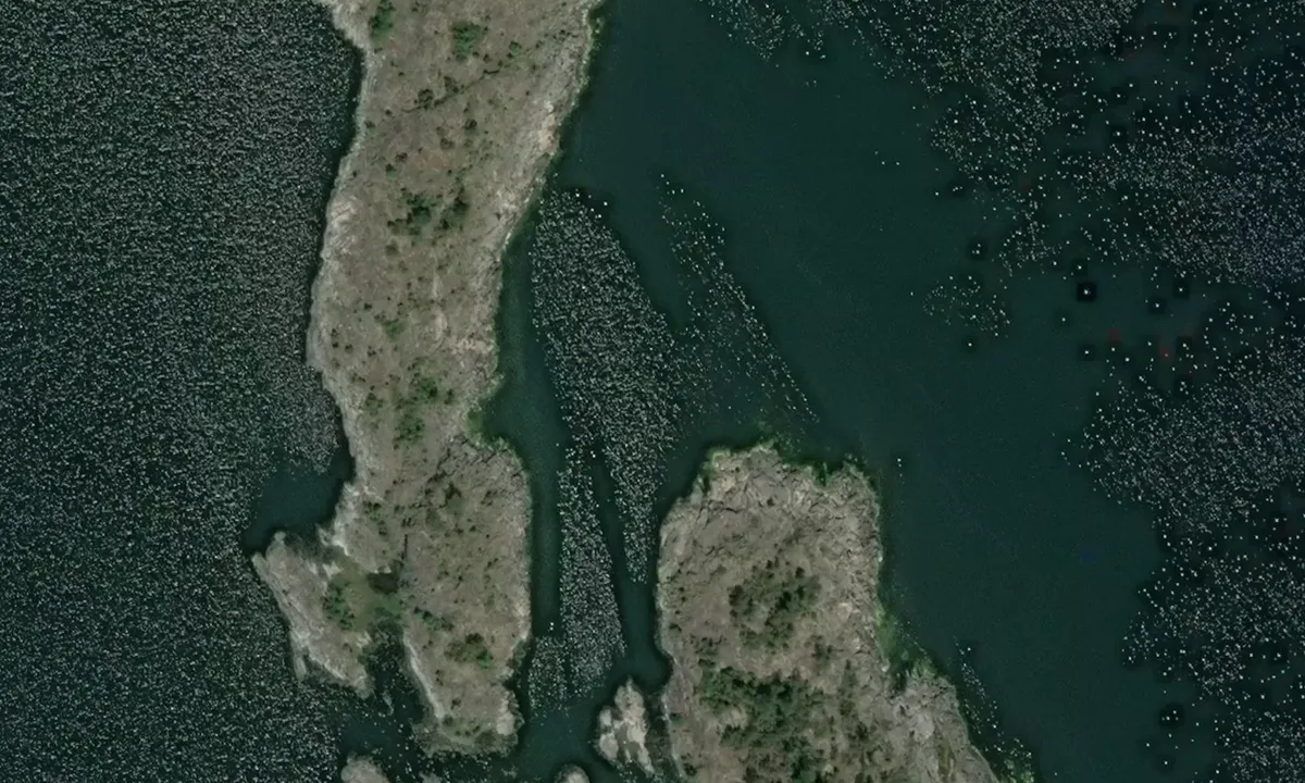Satelite image of Stora Gråskär - Älgskär