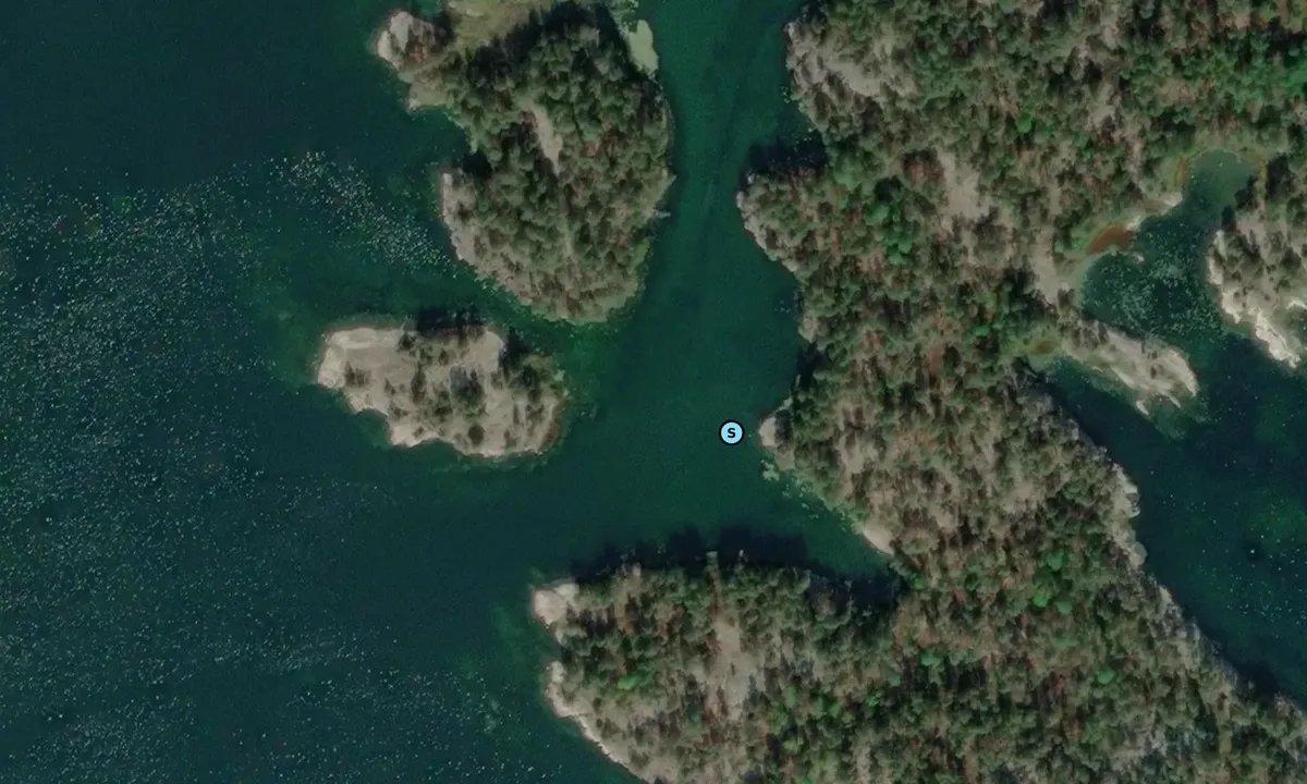 Satelite image of Stora Husholmen - Skaftholmen - Västervik