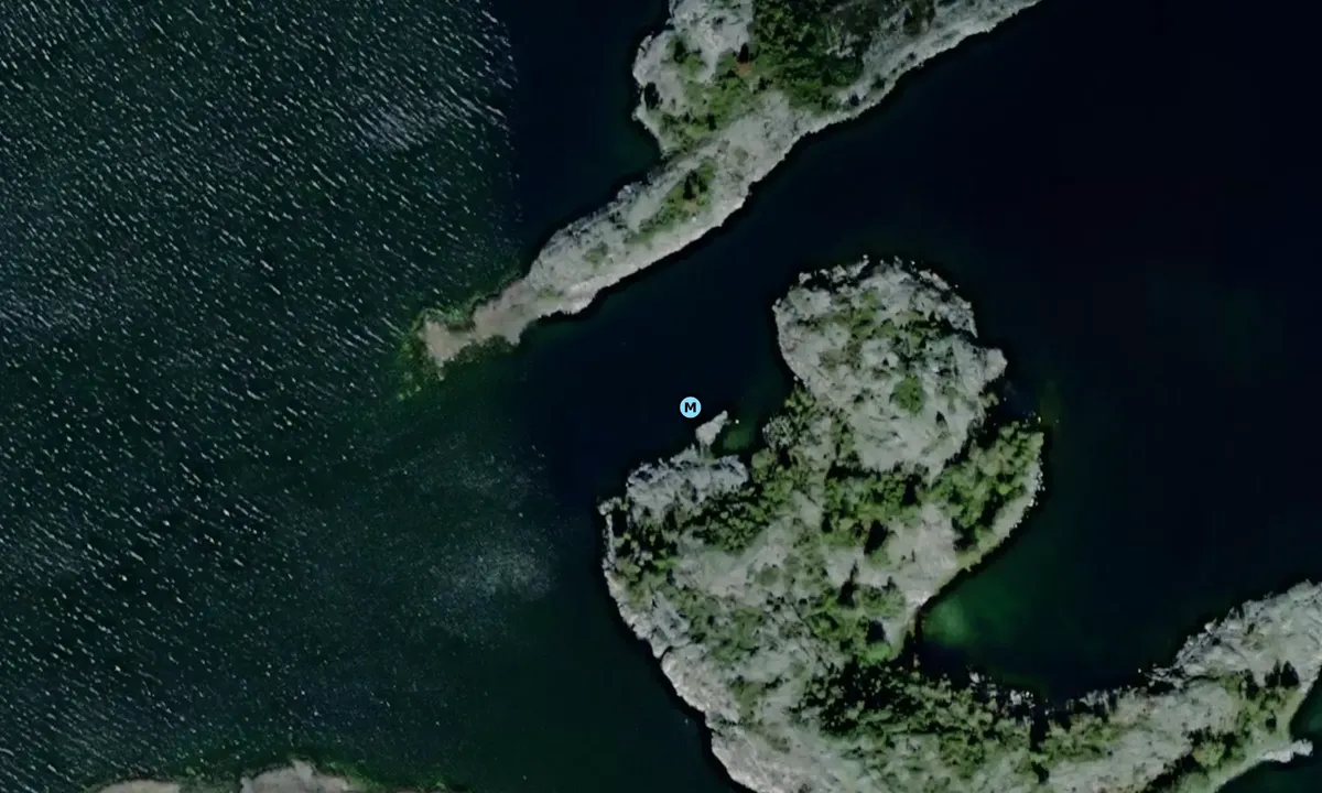 Satelite image of Stora Krokholmen