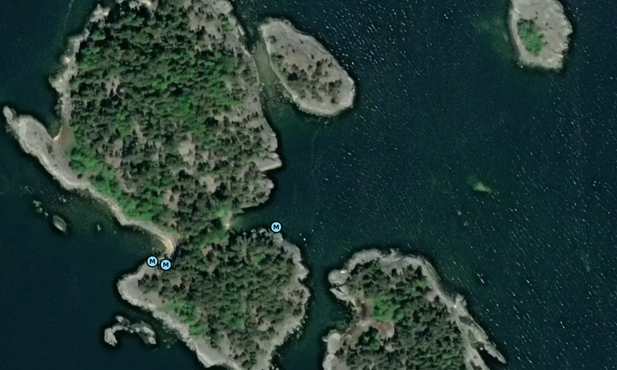 Satelite image of Stora Kunnören