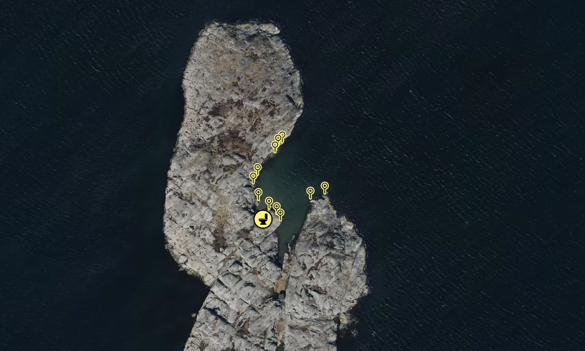 Satelite image of Stora Lyngskär