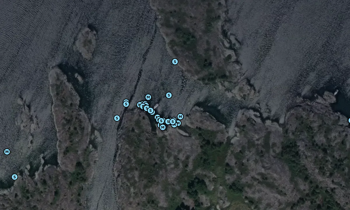 Satelite image of Stora Nassa - Gubben