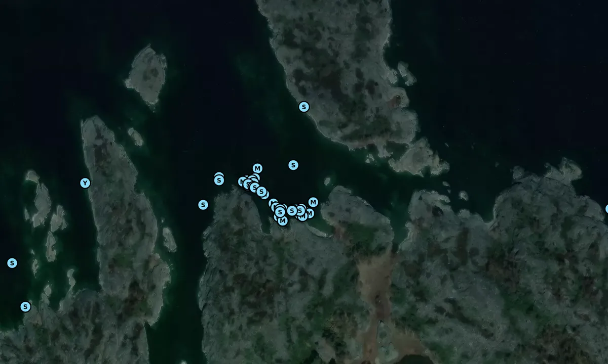 Satelite image of Stora Nassa - Gubben