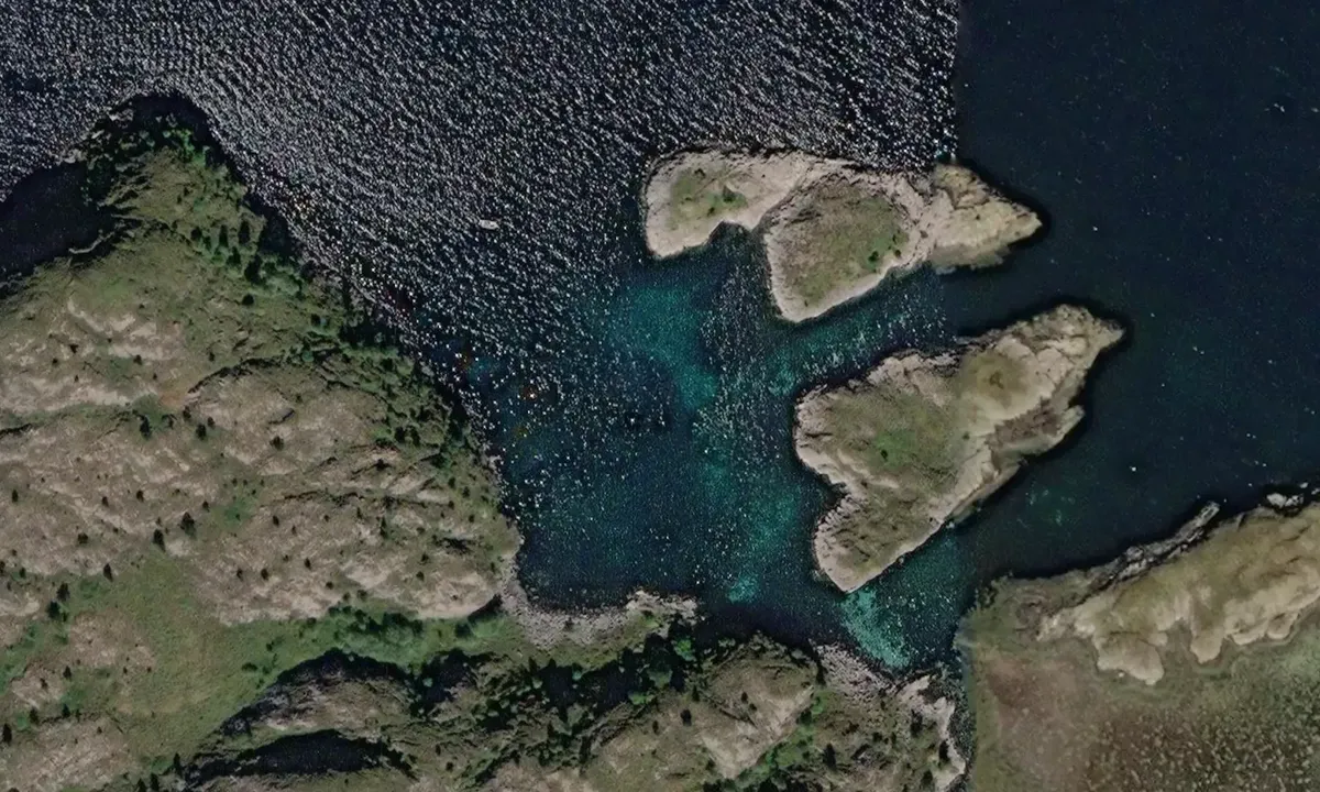 Satelite image of Stora Nord