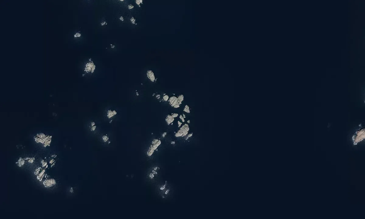 Flyfoto av Stora och Lilla Gåsö - Väderöarna