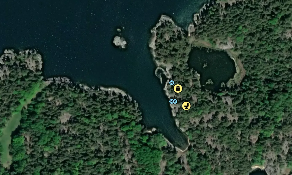 Satelite image of Stora Rävsön - Segelskär