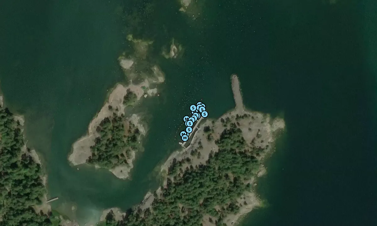 Satelite image of Stora Svartö