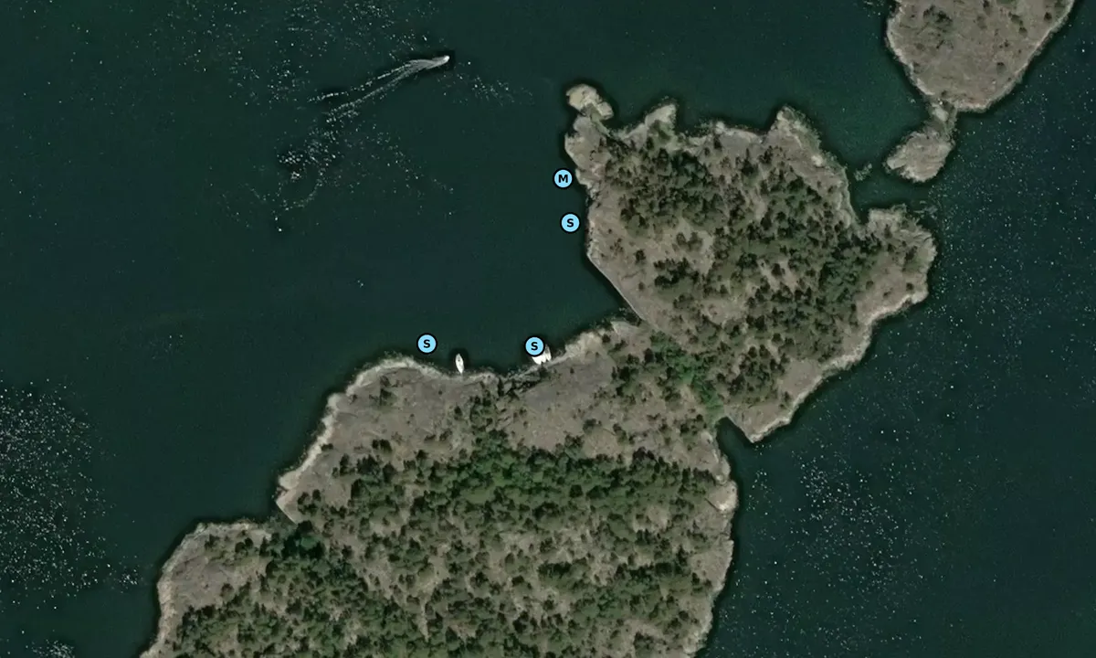 Satelite image of Stora Svensö