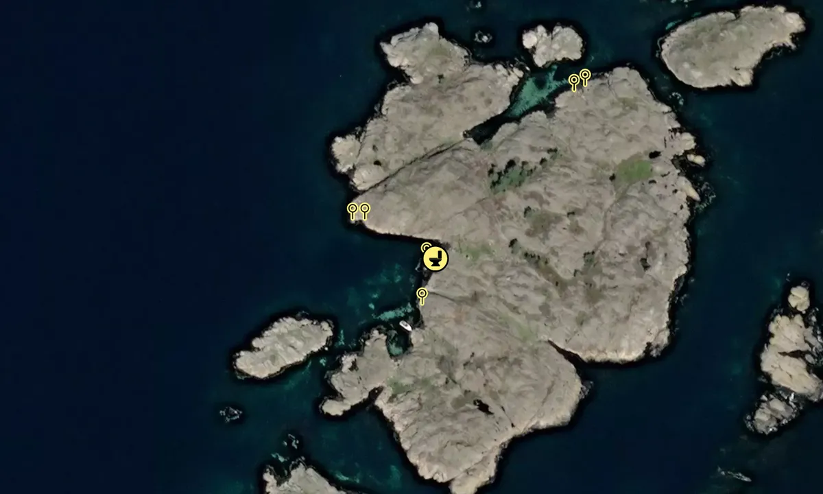 Satelite image of Store Buskjær