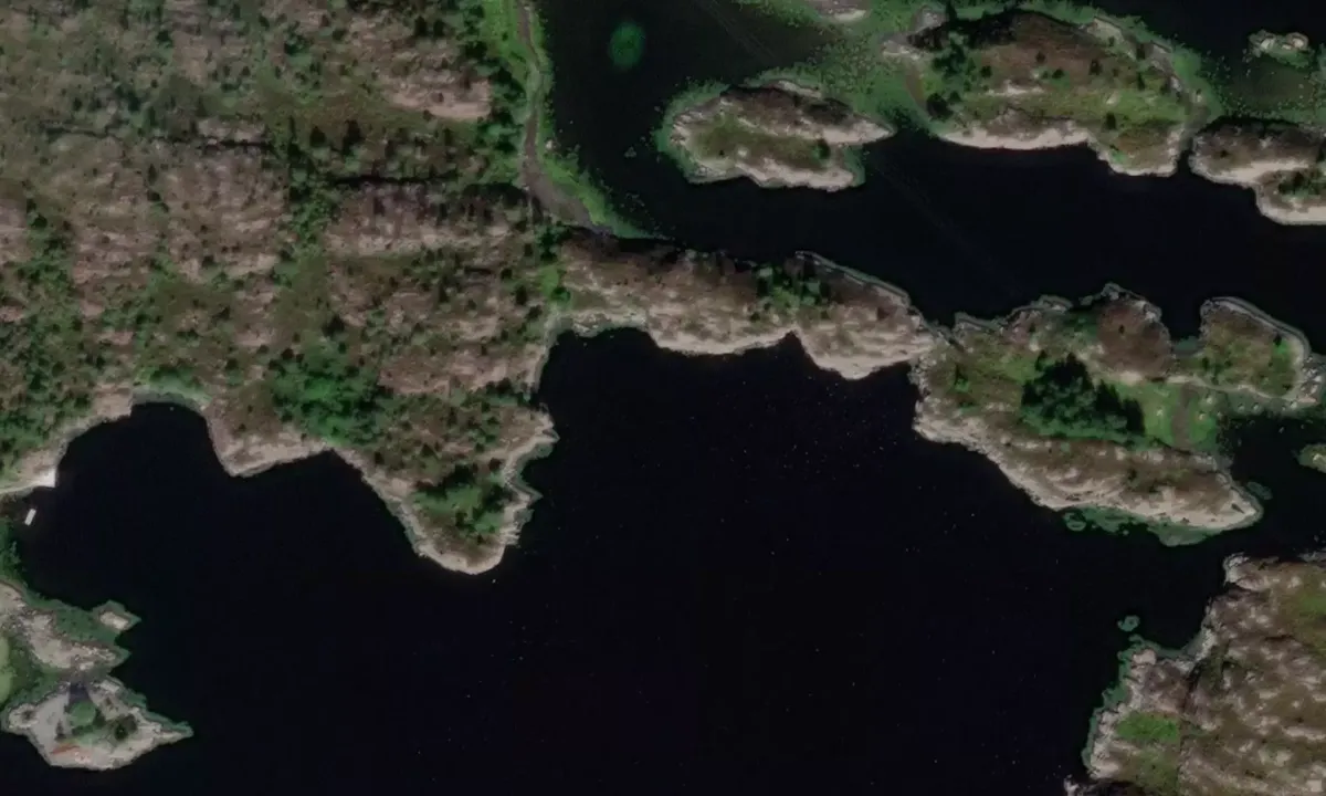 Flyfoto av Store Terøya