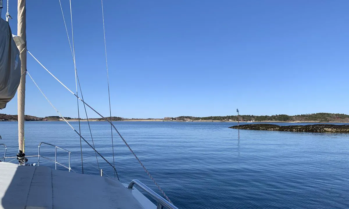 Storfosna: Innseilingen.