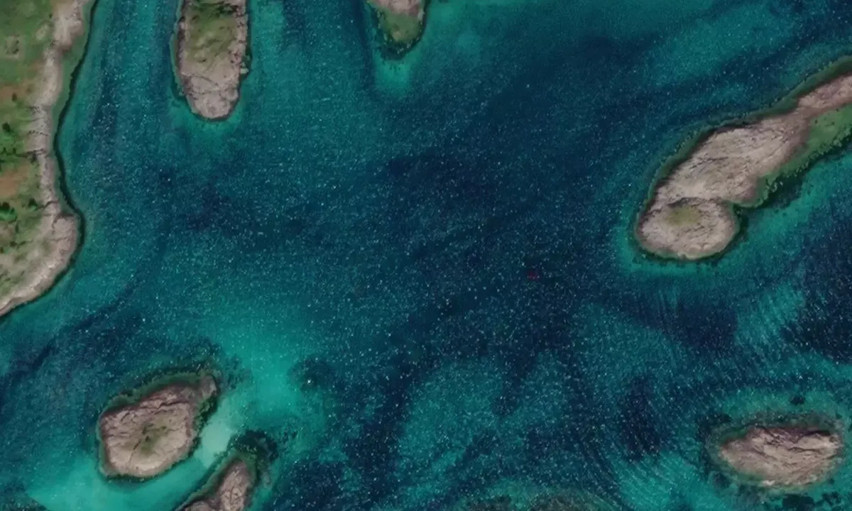 Satelite image of Storøya