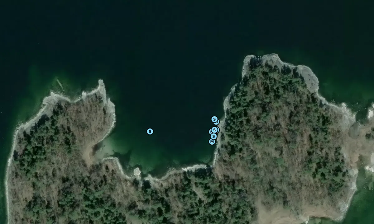 Satelite image of Storskäret