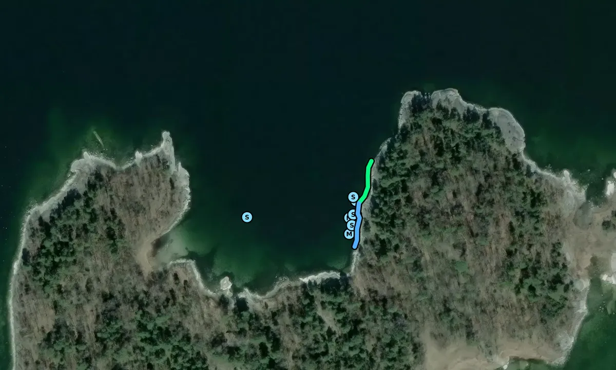 Satelite image of Storskäret