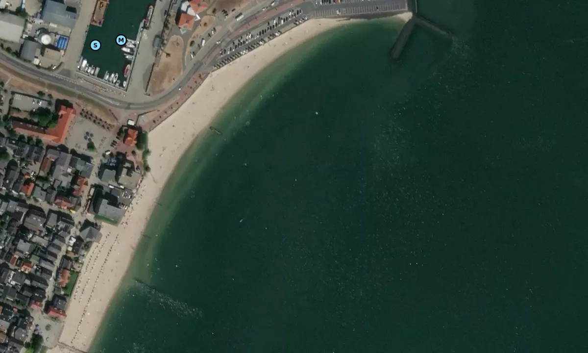 Satelite image of Strand Wyk