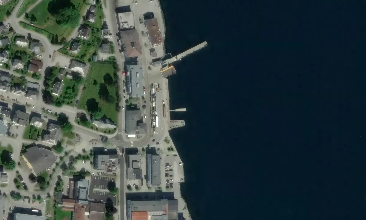 Satelite image of Stranda Sentrum