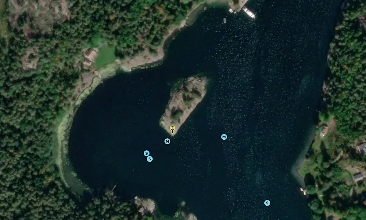 Satelite image of Strandholmen