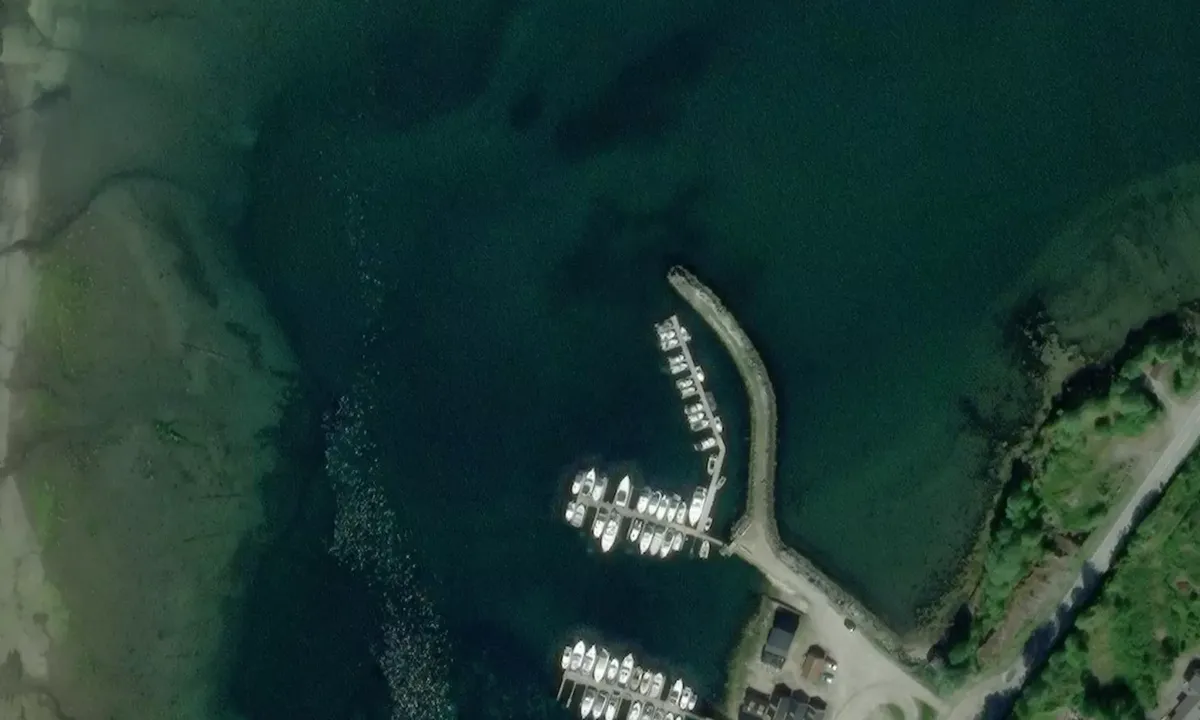 Satelite image of Straumen Båtforening