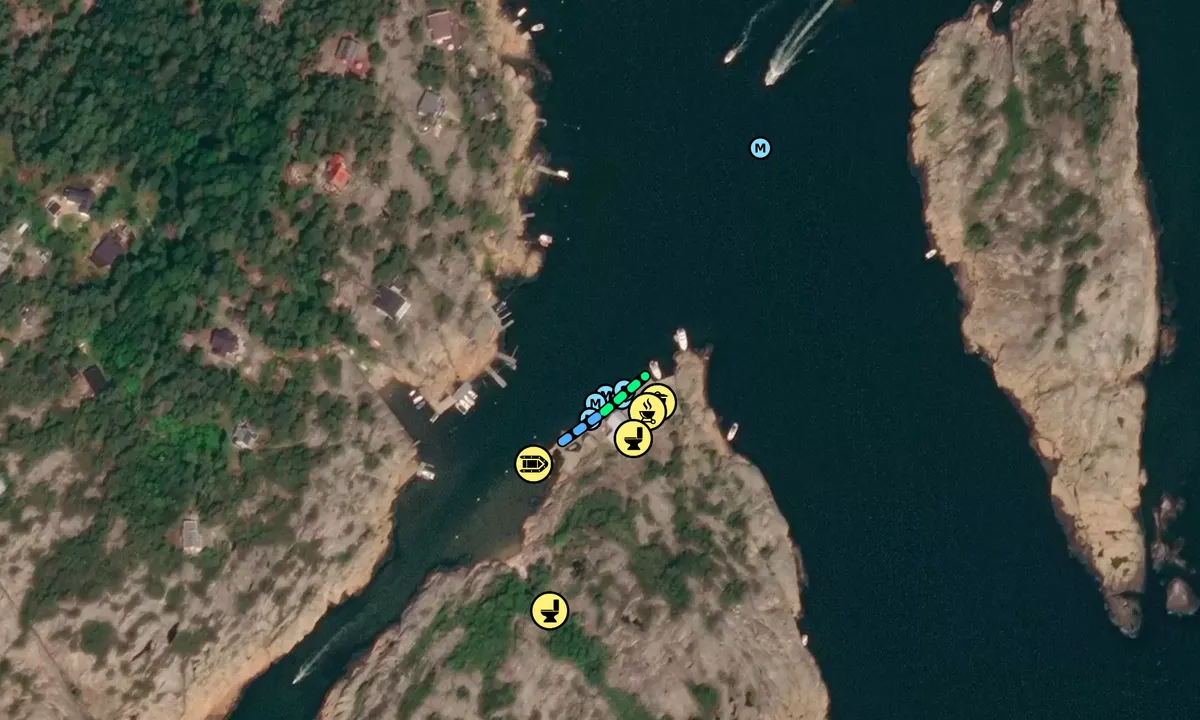 Satelite image of Strømtangen Fyr