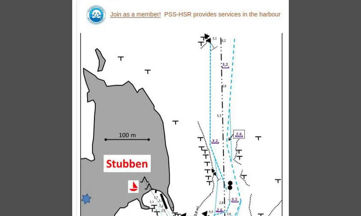 The natural reserve publish access information that are not available on Navigation Charts. The indicated extra navigation buoys are actually present.
Latest version / update https://solrutten.fi/en/harbours/nykarleby/stubben/