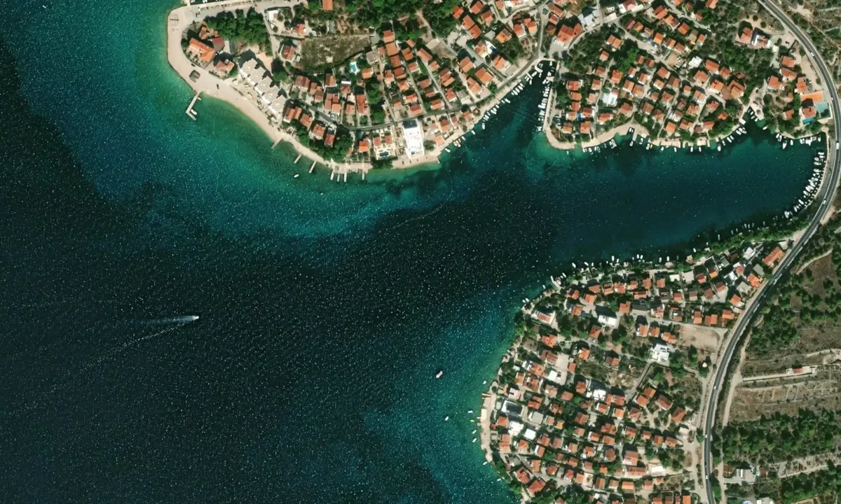 Flyfoto av Studena Uvala