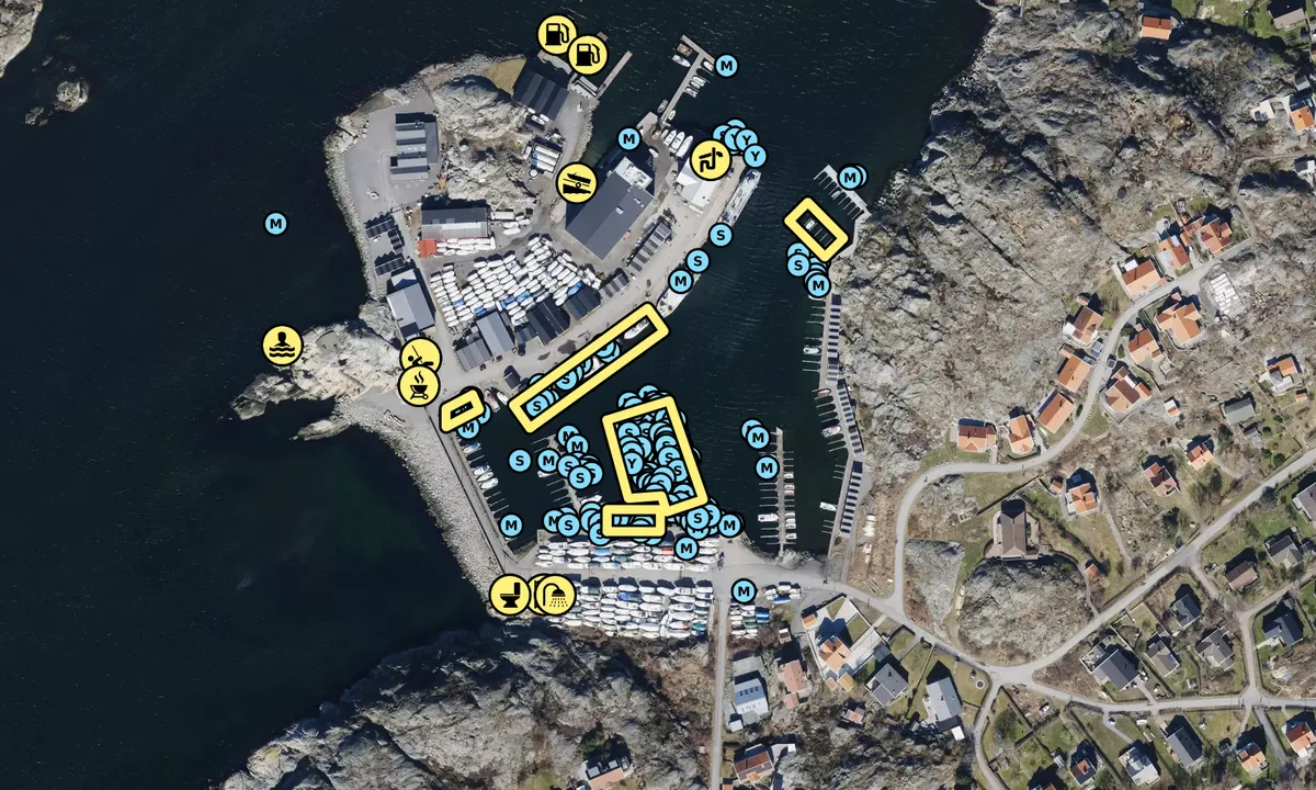 Satelite image of Styrsö - Sandvikshamnen