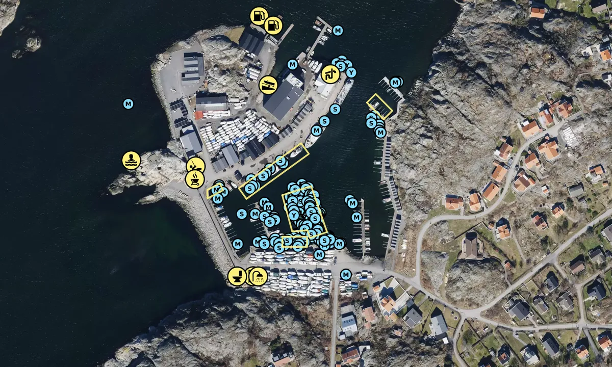 Satelite image of Styrsö - Sandvikshamnen
