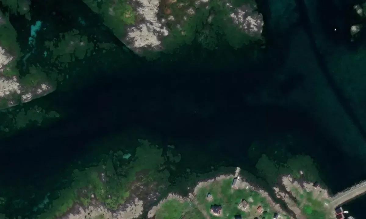 Satelite image of Sula - ankringsplass