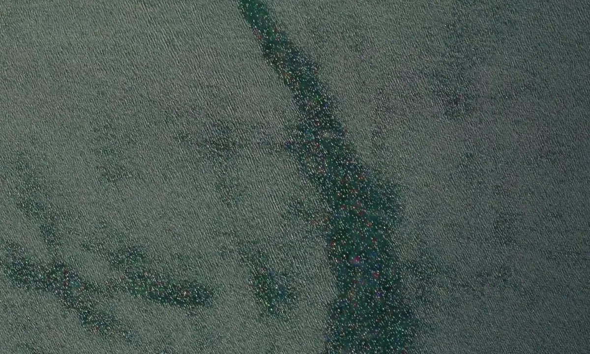 Satelite image of Sulphur Island