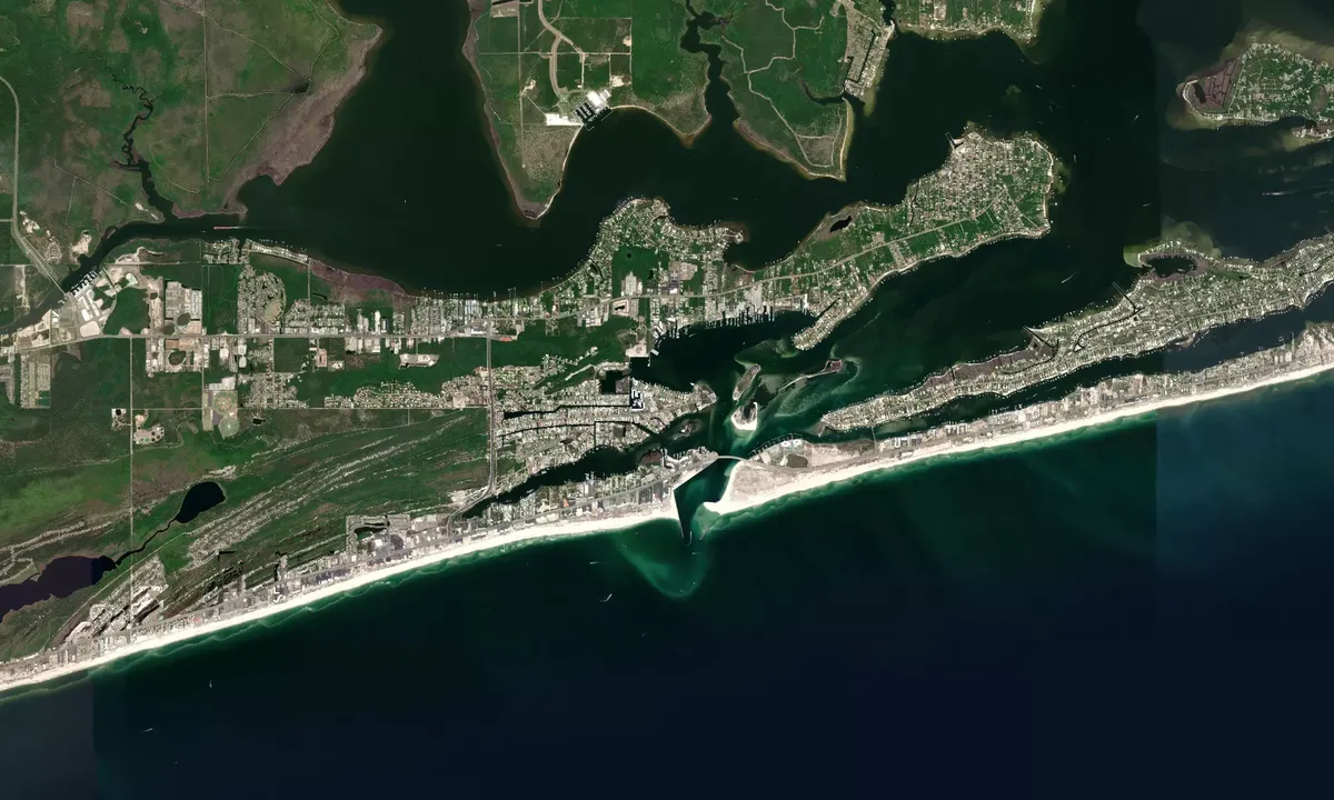 Flyfoto av Sun Harbor Marina - Orange Beach