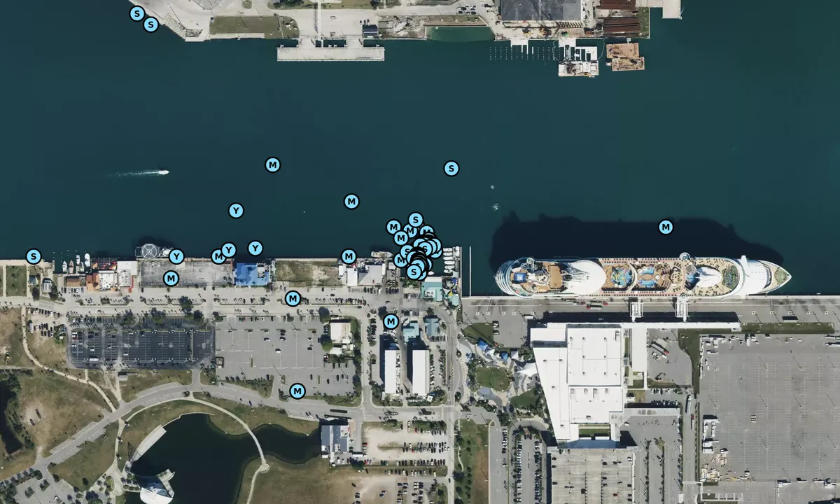 Satelite image of Sunrise Marina - Cape Canaveral