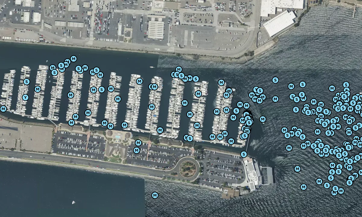Satelite image of Sunroad Resort Marina