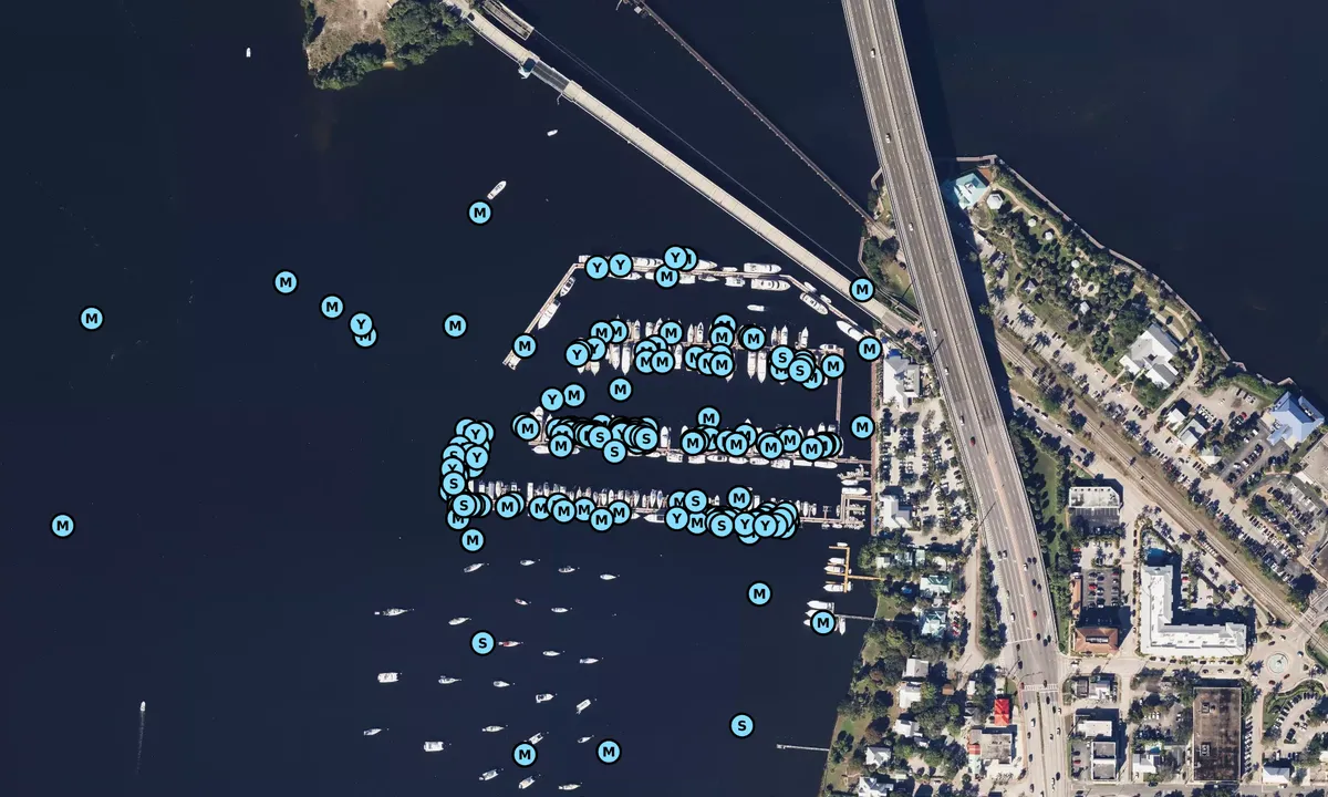 Satelite image of Sunset Bay Marina & Anchorage