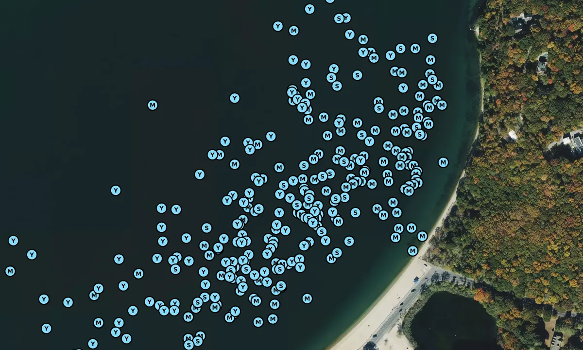 Satelite image of Sunset Beach