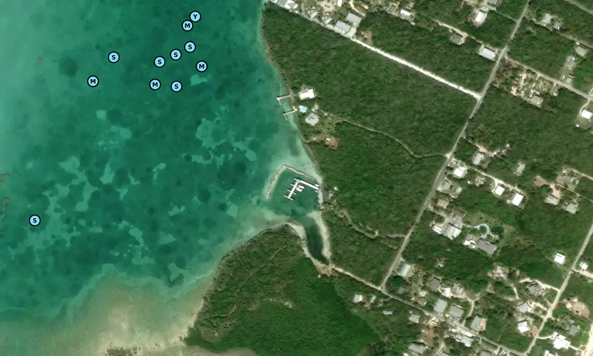 Satelite image of Sunset Exclusive Dockage
