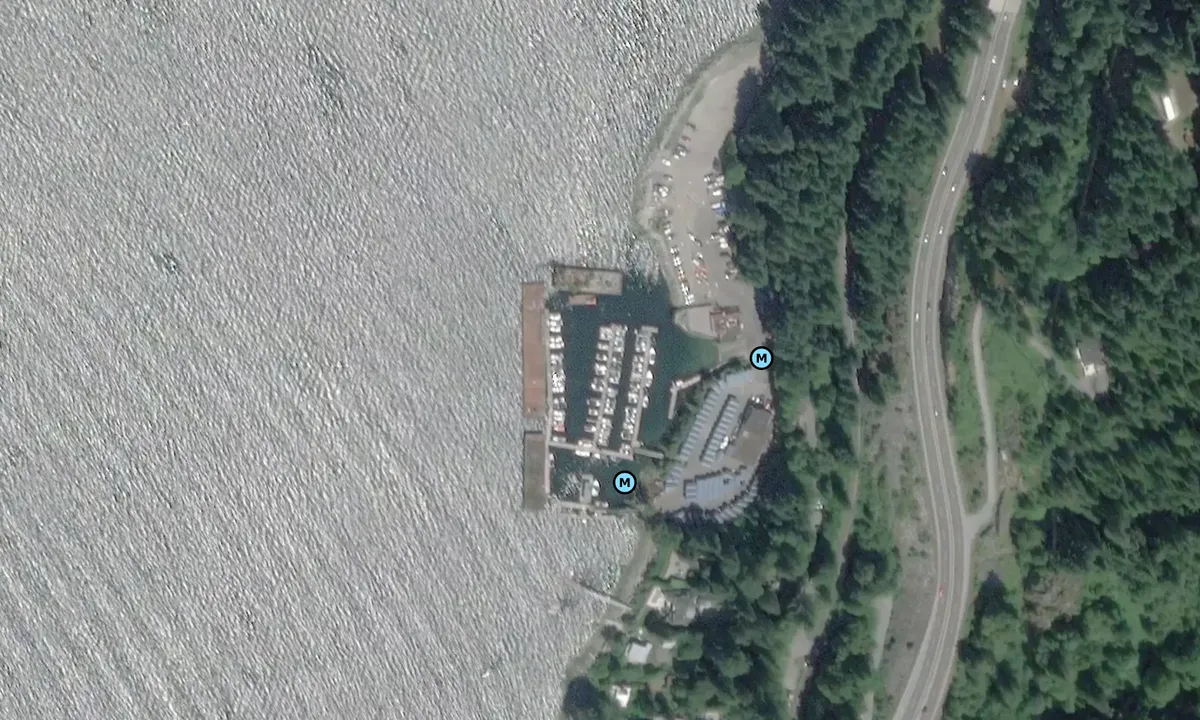 Satelite image of Sunset Marina - Metro Vancouver
