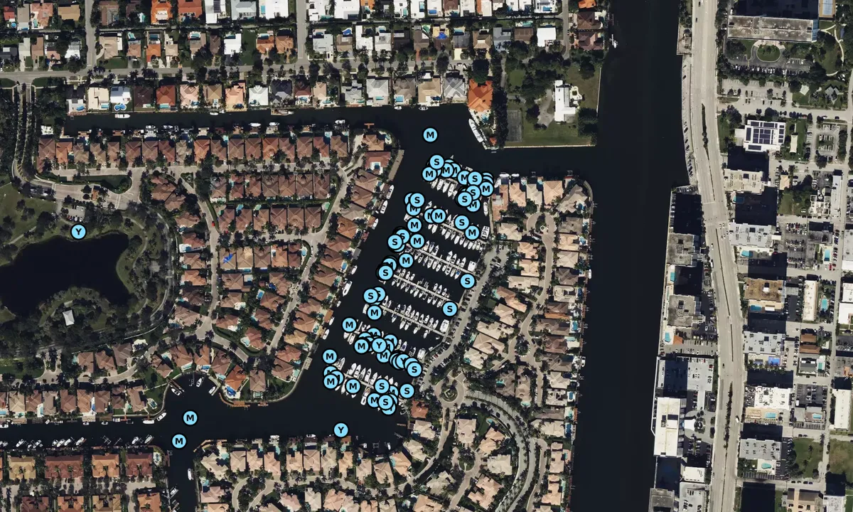 Flyfoto av Suntex Marina at Hollywood