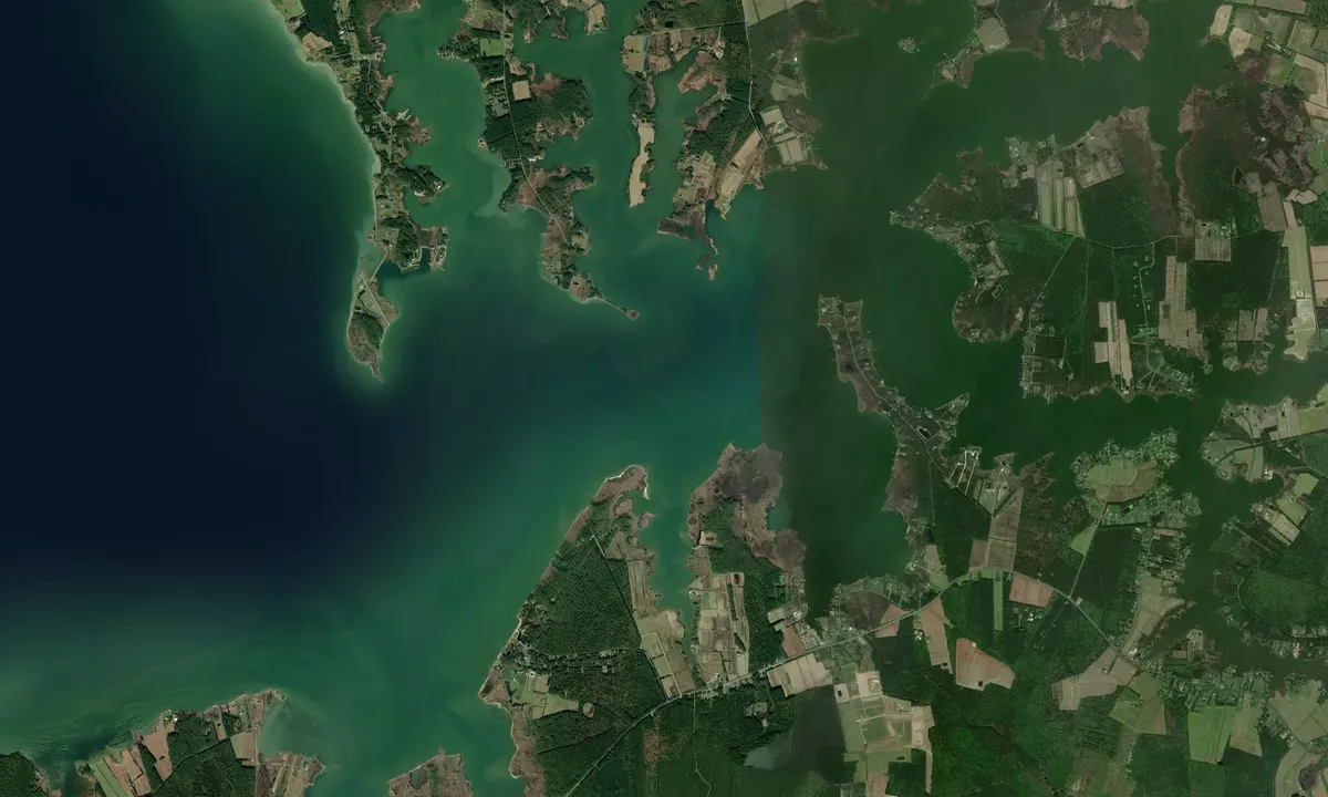 Flyfoto av Susquehanna Point