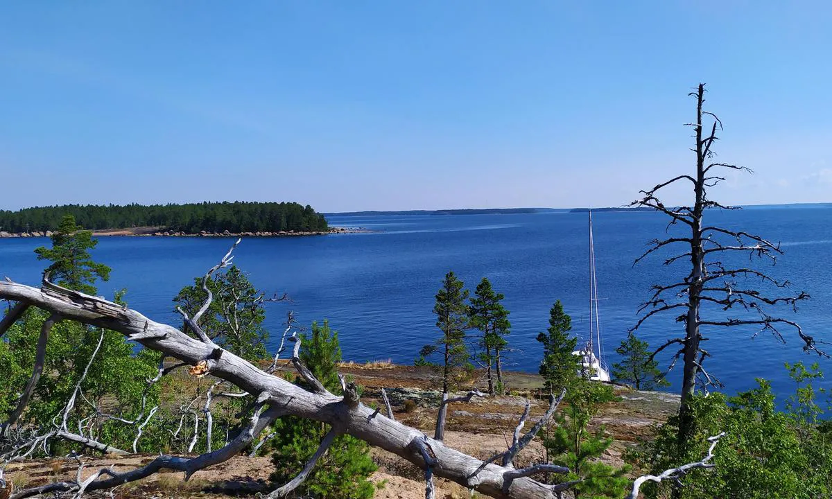 Suuri-pisi: View to Santio, which is Russian access point (no possible anymore)