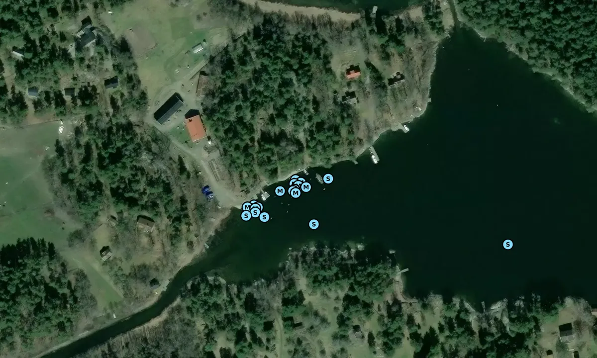 Satelite image of Svartsö - Bistro Sågen