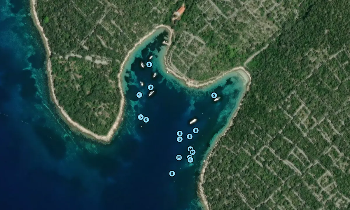 Satelite image of Sveti Nikola